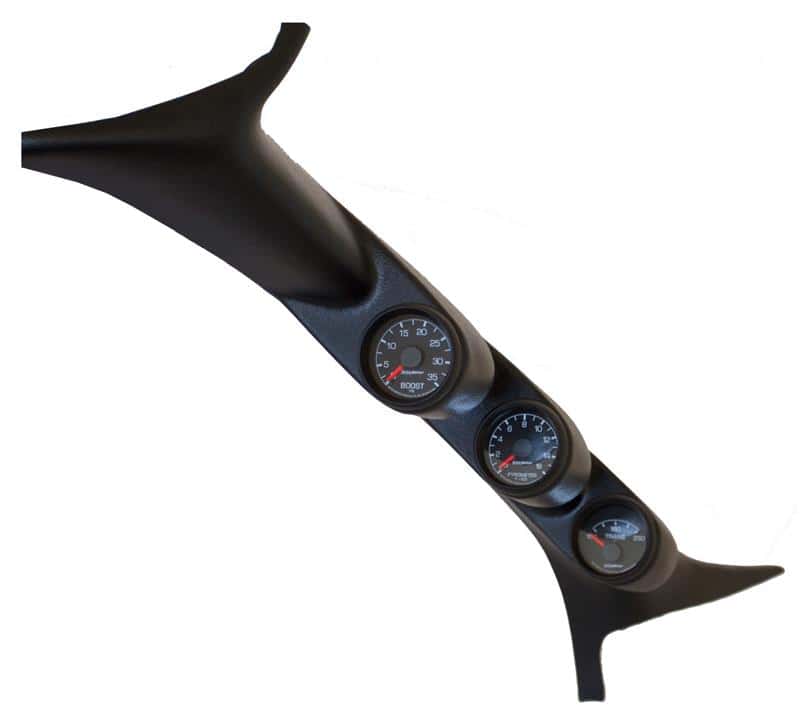 AutoMeter — Autometer 99-07 Ford Powerstroke/SD Black Triple Pillar Gauge Kit
3 GA KIT FRD DSL FFM - view 2