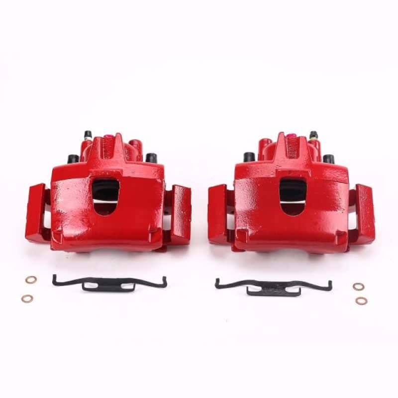 PowerStop — Power Stop 01-07 Chrysler Town & Country Front Red Calipers w/Brackets - Pair
Caliper Set - view 1