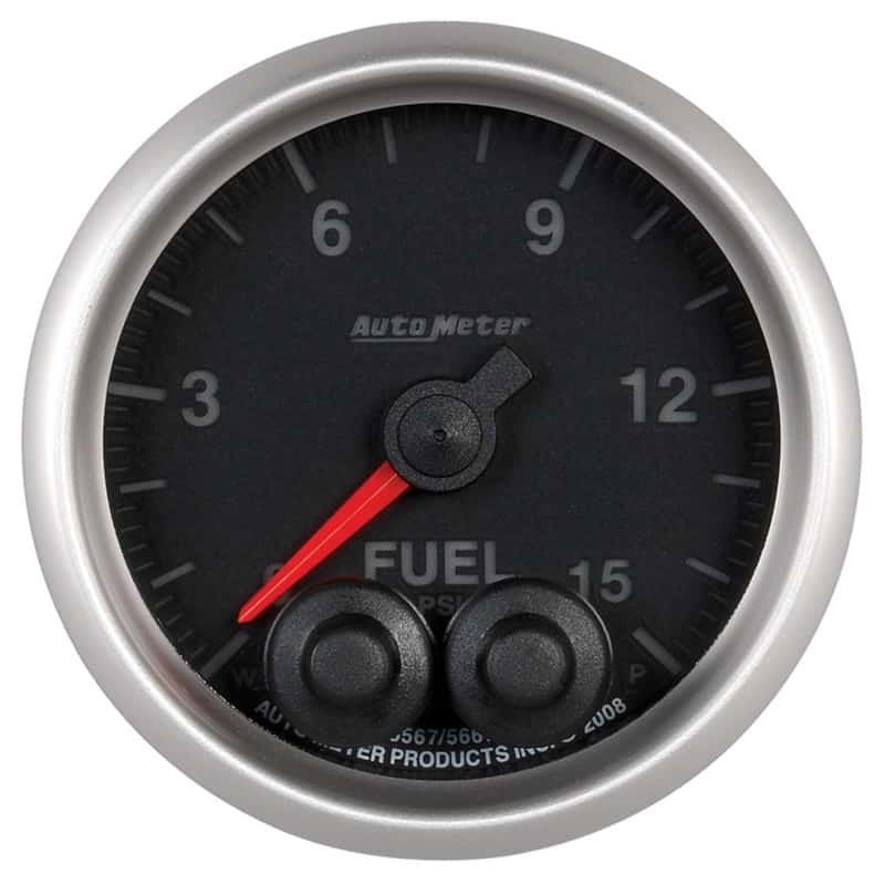 AutoMeter — AutoMeter Gauge Fuel Press 2-1/16in. 15PSI Stepper Motor W/Peak & Warn Elite
GA 2" FUELP 15PSI EL - view 9