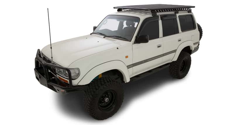 Rhino-Rack — Rhino-Rack Toyota Landcruiser 80 Series Wagon Backbone Mounting System - Long Guttermount - view 1
