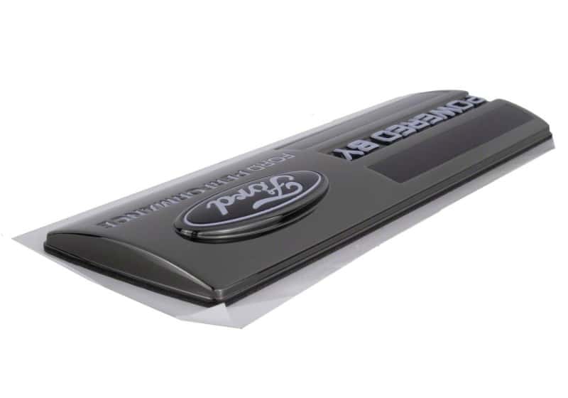 Ford Racing — Ford Racing Powered by Ford Performance Fender Badge - Black - view 11