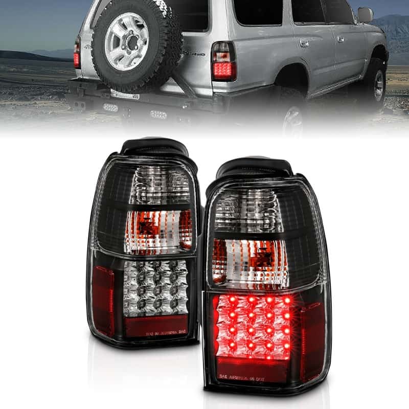 ANZO — ANZO 2001-2002 Toyota 4 Runner LED Taillights Black
TailLightSet - view 1