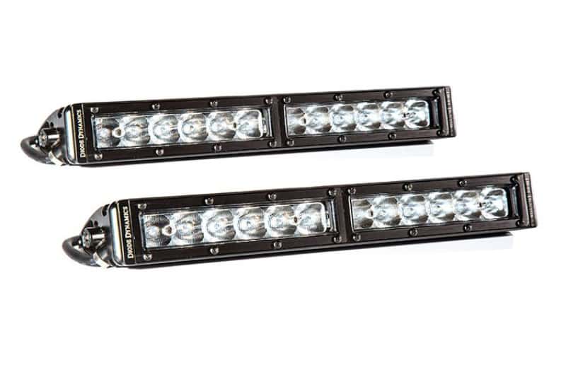 Diode Dynamics — Diode Dynamics 12 In LED Light Bar Single Row Straight Clear Driving (Pair) Stage Series - view 2