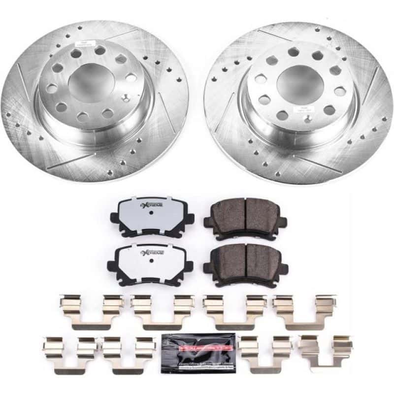 PowerStop — Power Stop 2013 Audi A3 Quattro Rear Z26 Street Warrior Brake Kit - view 1
