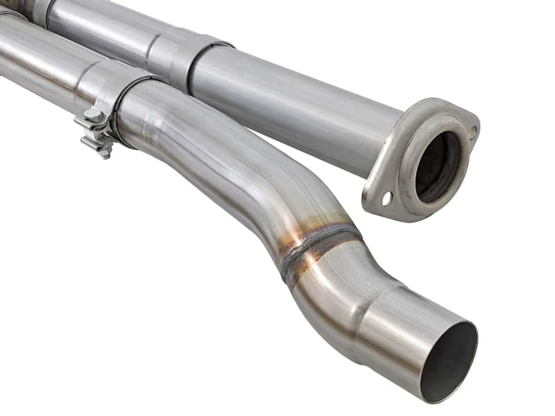 aFe — aFe MACHForce XP 3in 409-SS Exhaust Cat-Back 2017 Ford F-150 Raptor V6-3.5L (tt) w/ Black Tip
Cat-Back Exhaust - view 7