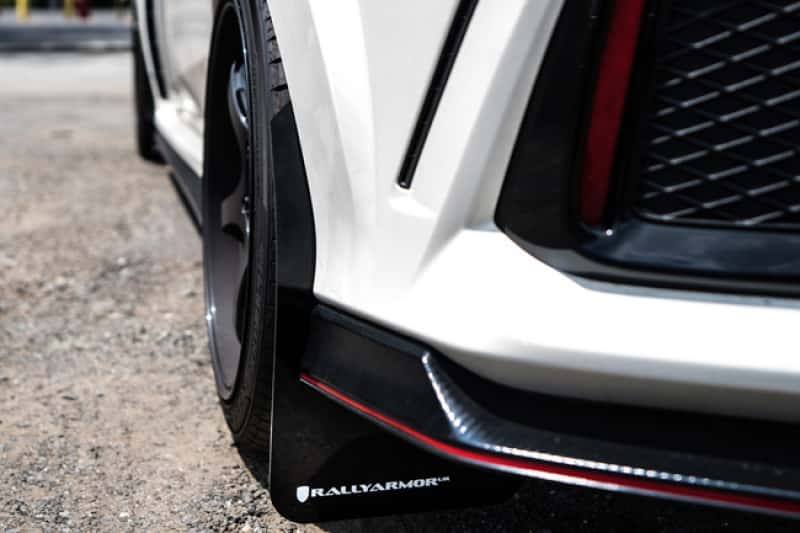 Rally Armor — Rally Armor 17-22 Honda Civic Type R Black UR Mud Flap w/Red Logo
Mud Flap - view 7