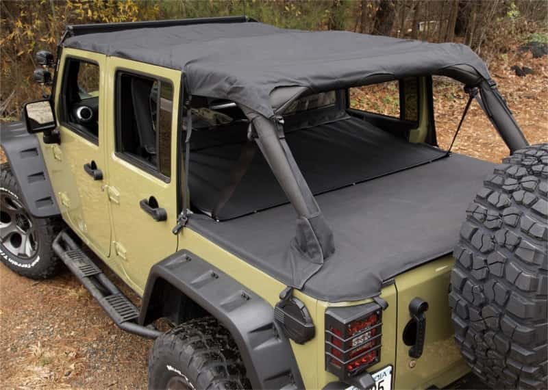 Rugged Ridge — Rugged Ridge Montana Pocket Island Topper Black 10-18 JK 4 Door
OFFROAD_TOPS
Top-Soft - view 4