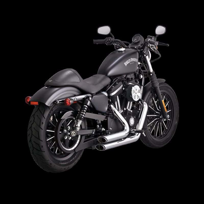 Vance and Hines — Vance & Hines 18-22 Harley-Davidson Softail Shortshots Staggered PCX Full System Exhaust - view 2