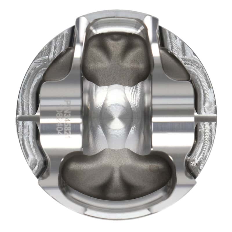 JE Pistons — JE Pistons GM 2.0L Turbo ECOTEC LTG 86mm Bore 9.5:1 CR -1.5cc Dish Piston - Single
Piston - view 3