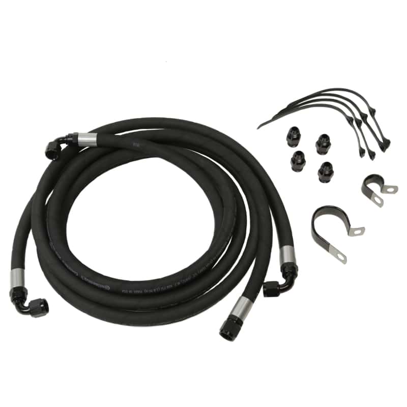 Fleece Performance — Fleece Performance 10-12 Cummins w/ 68RE Replacement Transmission Line Kit
Trans Oil Line Kit - view 2