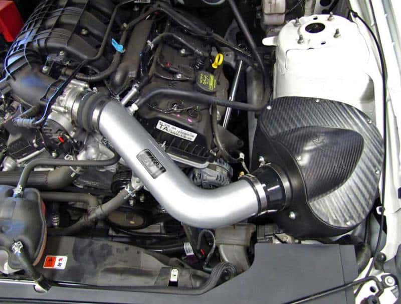 K&N Engineering — K&N 11-12 Ford Mustang 3.7L V6 Typhoon Cold Air Intake
Performance Air Inta
Air Intake System - view 5