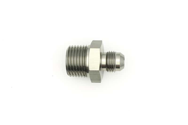 DeatschWerks — DeatschWerks 6AN Male Flare To 1/2in. Male NPT Adapter - view 3