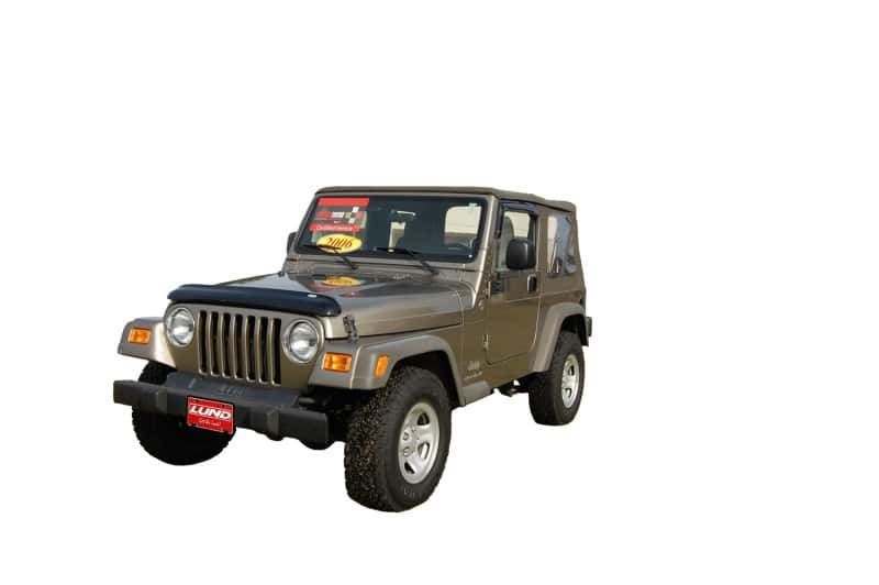 AVS — AVS 97-06 Jeep Wrangler Ventvisor Outside Mount Window Deflectors 2pc - Smoke
Side Window Vent
VENTVISOR 2PC - view 2