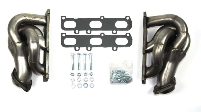 JBA — JBA 11-17 Ford F-150 3.5/3.7L V6 1-5/8in Primary Raw 409SS Cat4Ward Header
Exhaust Header - view 2