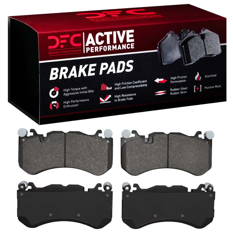 DFC — DFC 07-25 Audi RS7 Front Active Performance Pads - Low Metallic - view 1