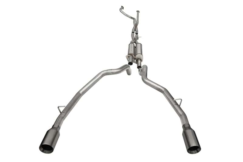 CORSA Performance — Corsa 2021-2024 Dodge Ram TRX Crew Cab Xtreme Catback Exhaust Dual Rear Gunmetal Tip
Exhaust - view 1