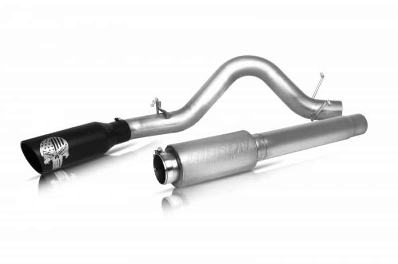 Gibson — Gibson 04-10 Nissan Titan SE 5.6L 4in Patriot Skull Series Cat-Back Single Exhaust - Stainless
Truck/Suv - view 2