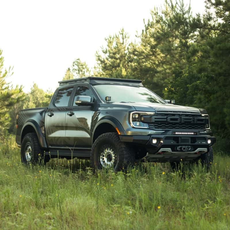Rival 4x4 — Rival 24-26 Ford Ranger / Ranger Raptor Aluminum Roof Rack - view 3