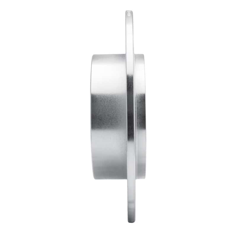 R1 Concepts — R1 99-10 Saab 9-5 Rear Left Drilled & Slotted Silver Brake Rotor
R1 Brake Rotor Drill - view 3
