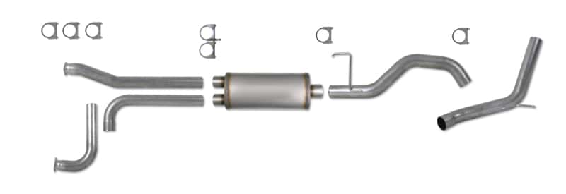 Diamond Eye Performance — Diamond Eye KIT 3-1/2in Catback Single GAS AL NISSAN TITAN 5.6L 07-10
KIT; 3.5in.; CBSGL; - view 4