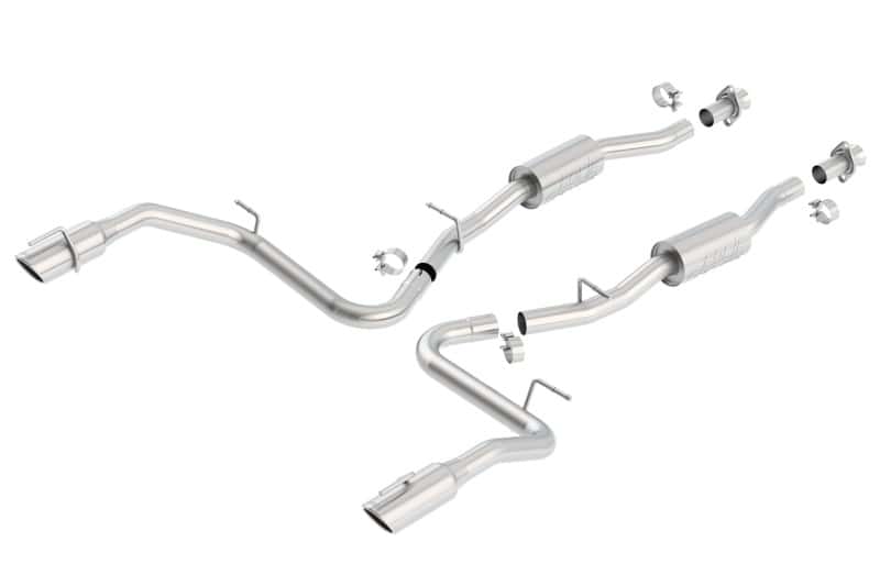 Borla — Borla 99-04 Ford Mustang SVT Cobra Aggressive SS Catback Exhaust
Cat-Back System
ExhstSysKt - view 4