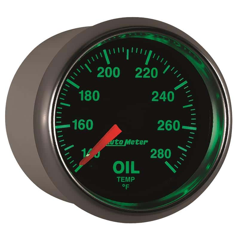 AutoMeter — Autometer GS Series 2-1/16in Oil Temperature Gauge 140-280 Degrees Electric Full Sweep
2-1/16" OIL TEMP, 14 - view 7