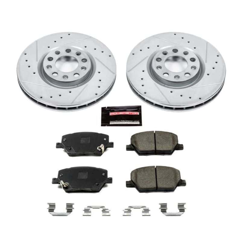 PowerStop — Power Stop 16-18 Fiat 500X Front Z23 Evolution Sport Brake Kit - view 1