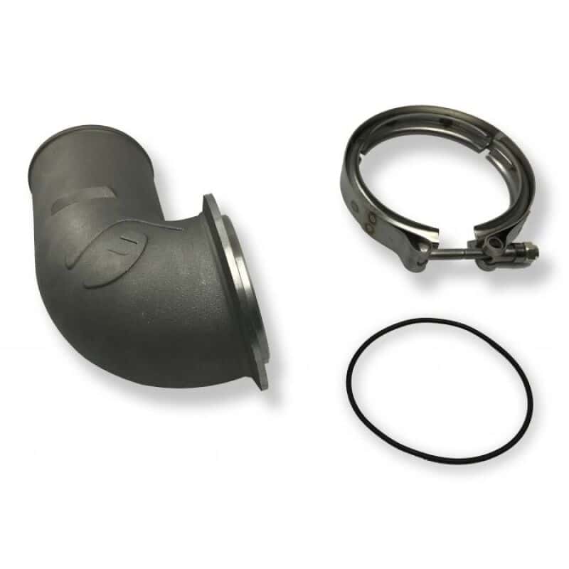 Fleece Performance — Fleece Performance Turbo Compressor Discharge Adapter Kit
Turbo Outlet Pipe - view 1