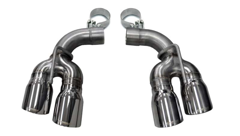 CORSA Performance — Corsa 2017-2024 Chevy Camaro SS 2.75in Inlet / 4in Outlet Polished Tip Kit (For Corsa Exhaust Only)
Exhaust - view 5