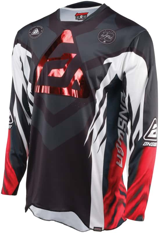 Answer — Answer Elite Xotic Jersey Crimson/Black Youth - XS - view 1