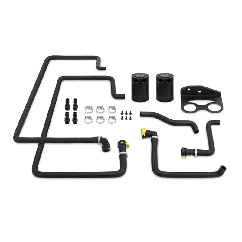 Mishimoto — Mishimoto 18+ Ford F-150 2.7L EcoBoost Baffled Oil Catch Can Kit - Clear
Catch Can Kit - view 1