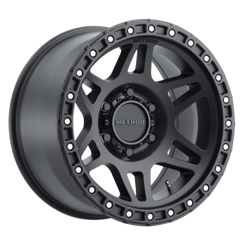 Method Wheels — Method MR312 17x8.5 0mm Offset 6x5.5 106.25mm CB Matte Black Wheel - view 1