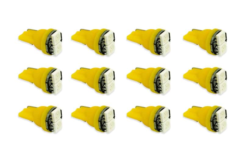 Diode Dynamics — Diode Dynamics 194 LED Bulb SMD2 LED - Amber Set of 12 - view 1