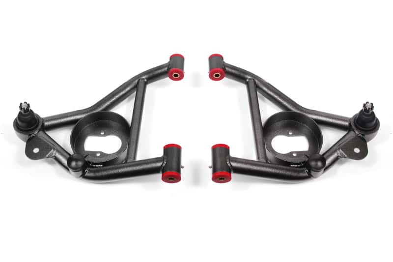 BMR Suspension — BMR 82-92 Chevy Camaro / 82-92 Firebird Non-Adj. Lower A-Arms (Polyurethane) - Black Hammertone
Lower Control Arms - view 1