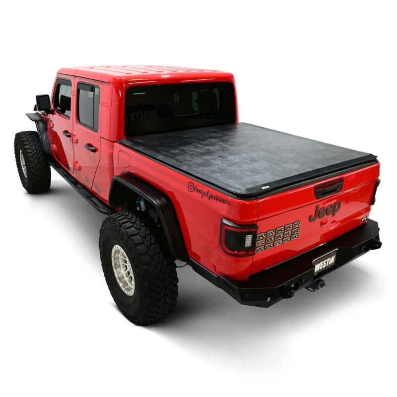 Westin — Westin 20-24 Jeep Gladiator JT 5ft. Bed Soft Roll Tonneau Cover - Black
SftRo Tonneau Cvr - view 9