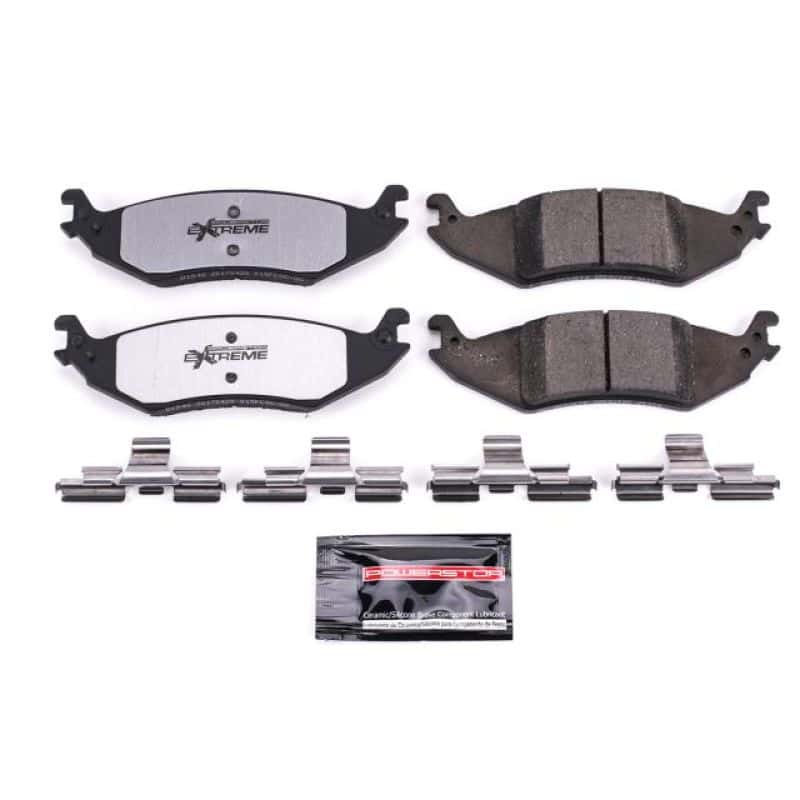 PowerStop — Power Stop 04-07 Ford E-150 Rear Z36 Truck & Tow Brake Pads w/Hardware
Z36 Brake Pads - view 1