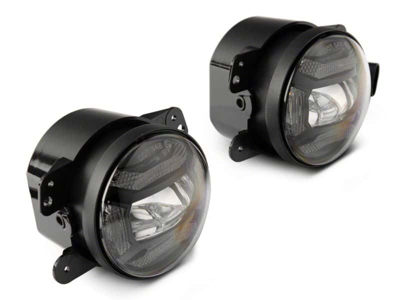 Raxiom — Raxiom 07-18 Jeep Wrangler JK Axial Series 4-In LED Fog Lights- Clear
Lights - view 2