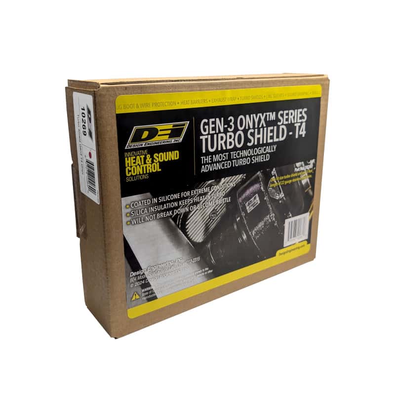 DEI — DEI Gen-3 Turbo Shield T4 - Shield Only - Onyx
Onyx GEN3 T4 Shield - view 10