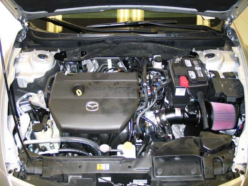 K&N Engineering — K&N 09 Mazda6 L4-2.5L Typhoon Cold Air Intake
Performance Air Inta
Air Intake System - view 3