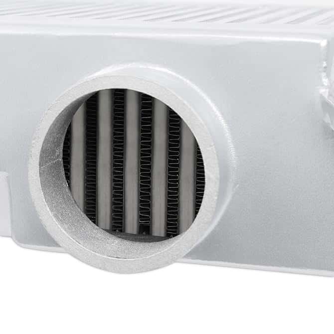 Mishimoto — Mishimoto Subaru 08-15 WRX STi Top-Mount Intercooler Kit - Powder Coated Silver & Red Hoses - view 7