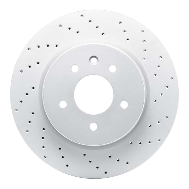DFC — DFC 00-06 Jaguar XKR Rear Drilled GeoSPEC Coated Rotor - view 1