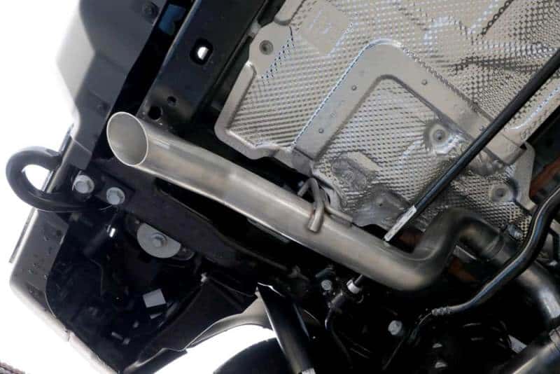 K&N Engineering — K&N 18-19 Jeep Wrangler JL 2.0L L4 / 3.6L V6 Exhaust Kit Muffler Delete - view 3
