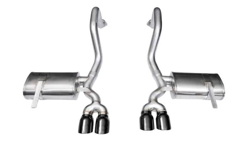 CORSA Performance — Corsa 1997-2004 Chevrolet Corvette C5 Z06 5.7L V8 Xtreme Axle-Back Exhaust w/ Black Tips
Exhaust - view 1