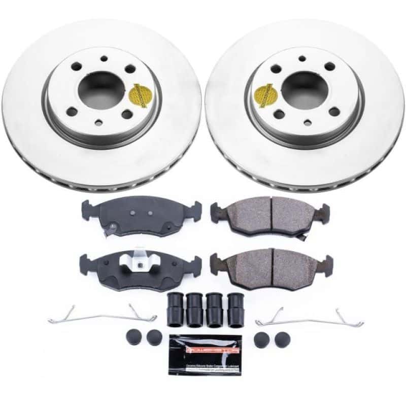 PowerStop — Power Stop 12-18 Fiat 500 Front Z23 Evolution Sport Coated Brake Kit - view 1