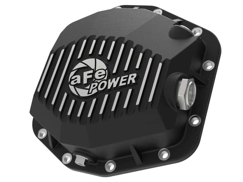 aFe — aFe POWER 2021 Ford Bronco w/ Dana M220 Differential Cover Black Street Series w/ Machined Fins
Differential Cover - view 1