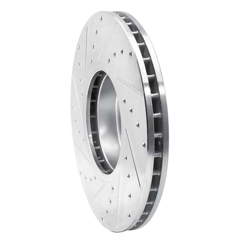 R1 Concepts — R1 07-19 BMW X5 Front Right Drilled & Slotted Silver Brake Rotor
R1 Brake Rotor Drill - view 4