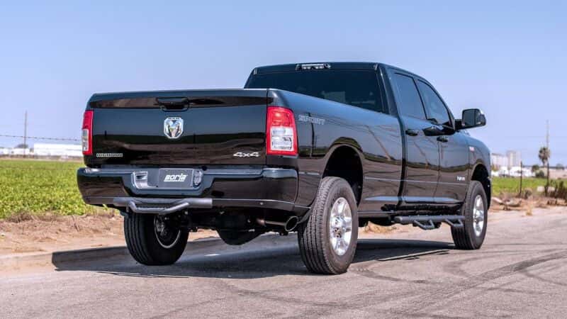 Borla — Borla 19-22 RAM 2500 6.4L V8 AT 2/4WD S-TYPE Cat Back Black Chrome Tips
Cat-Back System - view 3