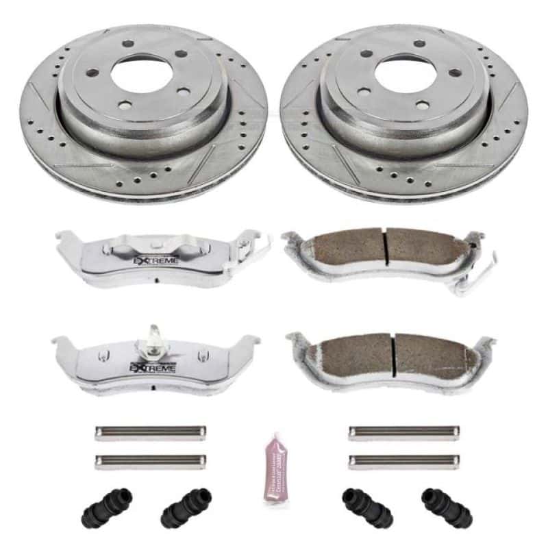 PowerStop — Power Stop 03-11 Ford Crown Victoria Rear Z26 Street Warrior Brake Kit - view 1