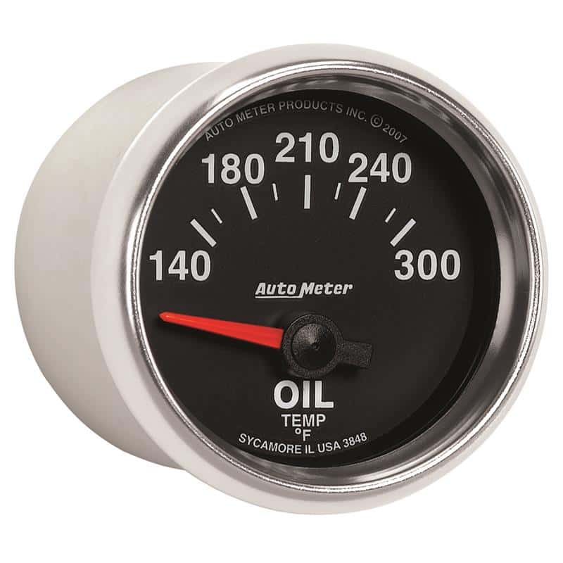 AutoMeter — Autometer GS 52mm 140-300 Deg F Short Sweep Electronic Oil Temperature Gauge
2-1/16" OIL TEMP, 14 - view 6