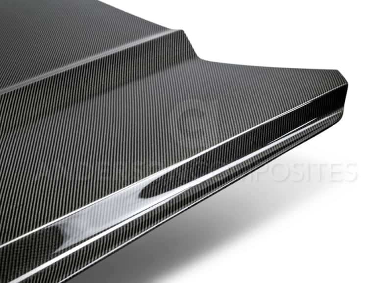 Anderson Composites — Anderson Composites 15-17 Ford Mustang Eco Boost Type-OE Double Sided Hood - view 5